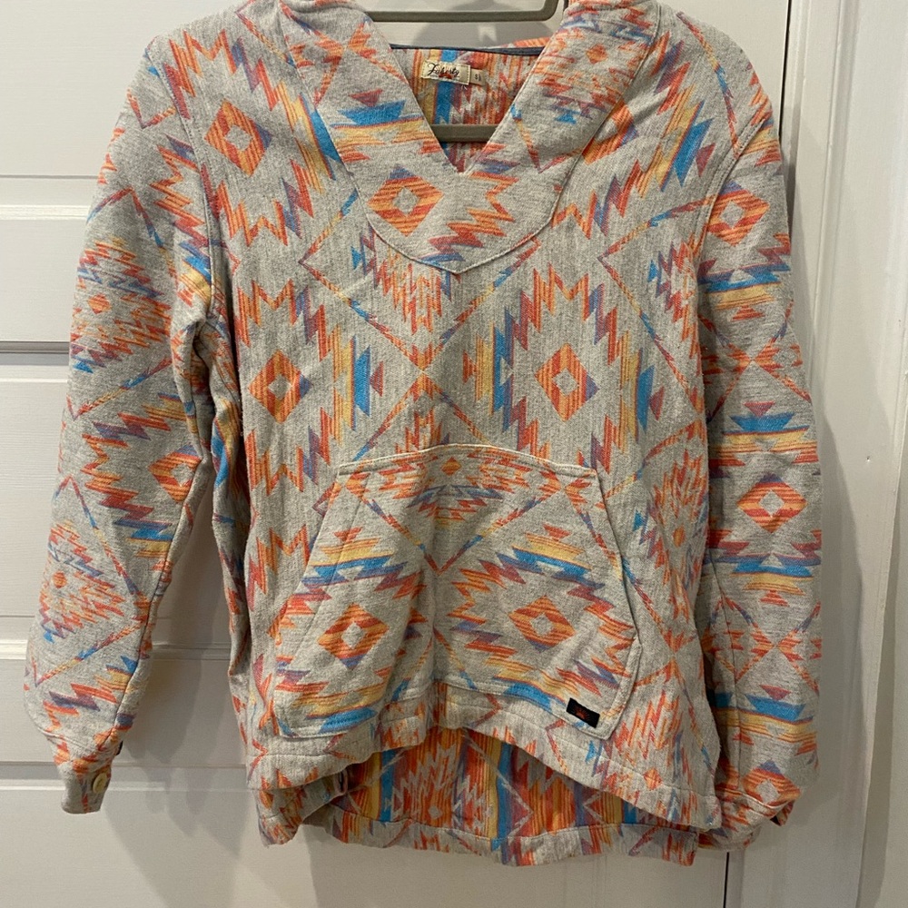 Faherty Multicolor Geometric Sweater - image 1